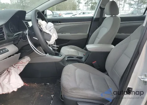 2019 Hyundai Elantra Sel from USA, damaged, VIN 5NPD84LF7KH417137